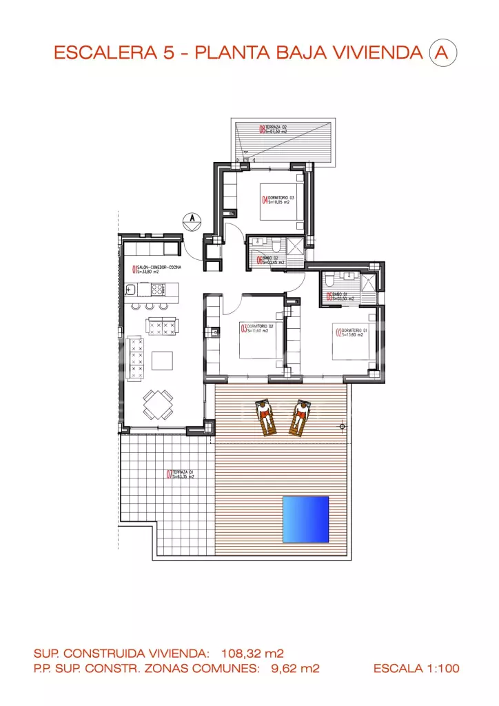 Apartamento en La Zenia 114 m², Ref.1433-15