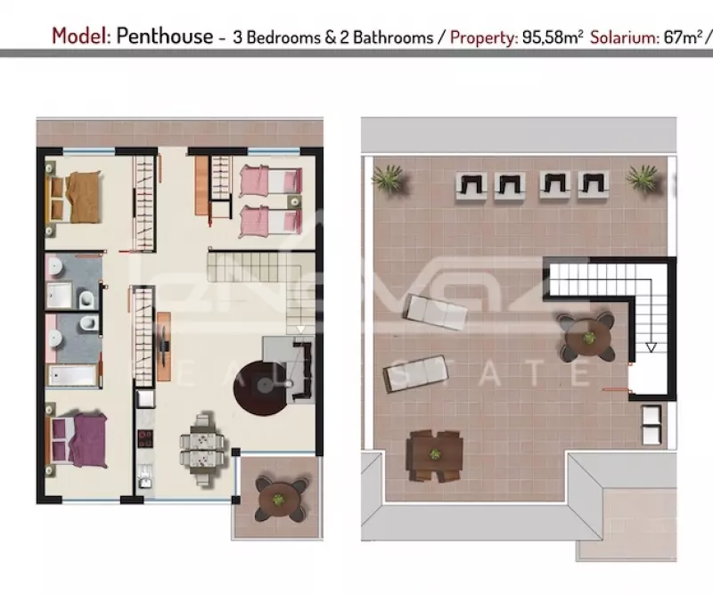 Пентхаус в La Zenia 96 м², Ref.762-13